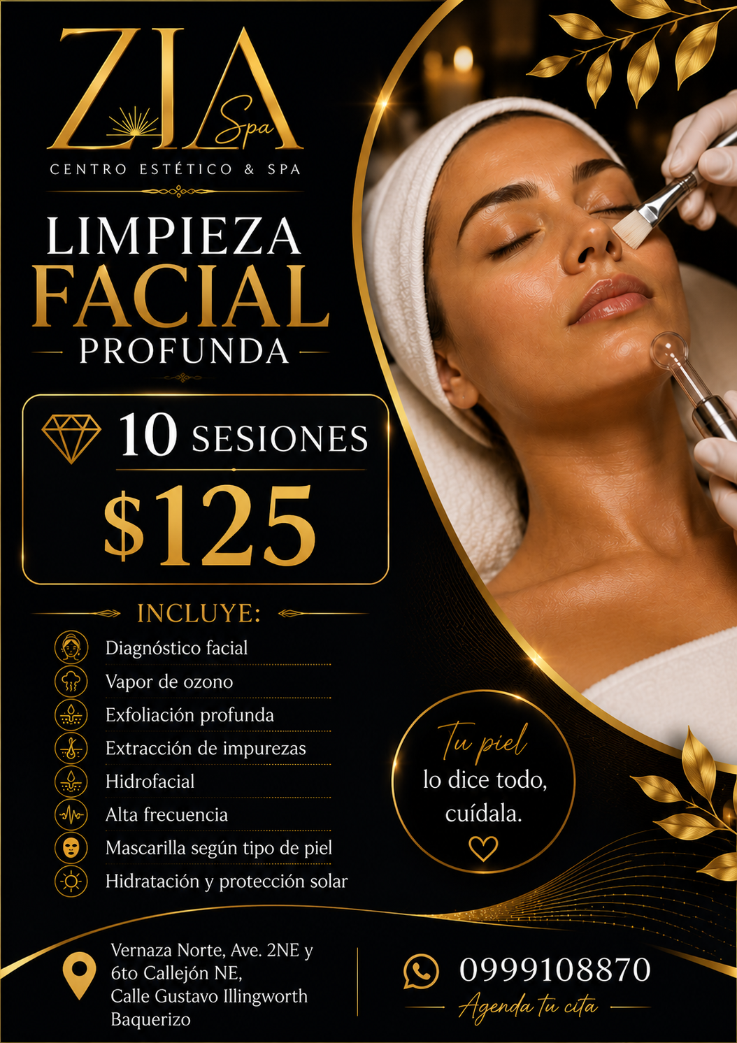 Limpieza Facial Profunda 10 Sesiones
